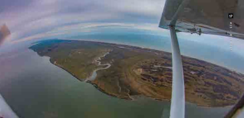 Luchtfoto Ameland door Jeroen Komen